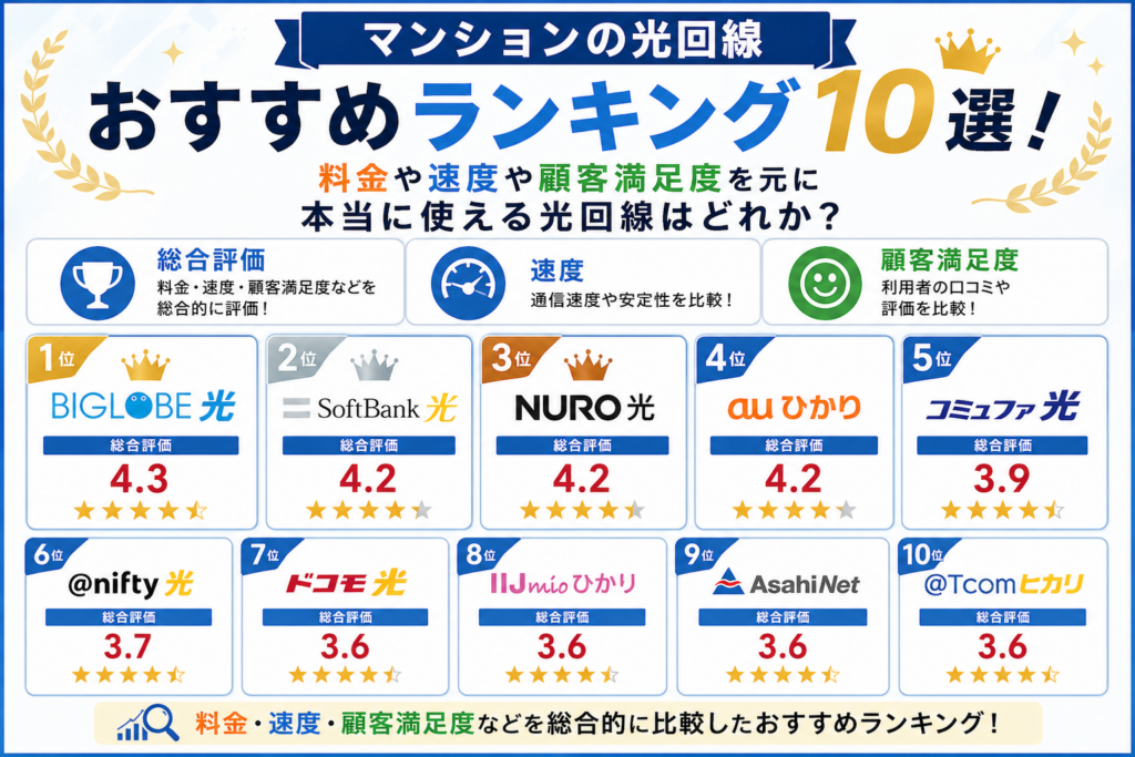 光回線マンションランキング