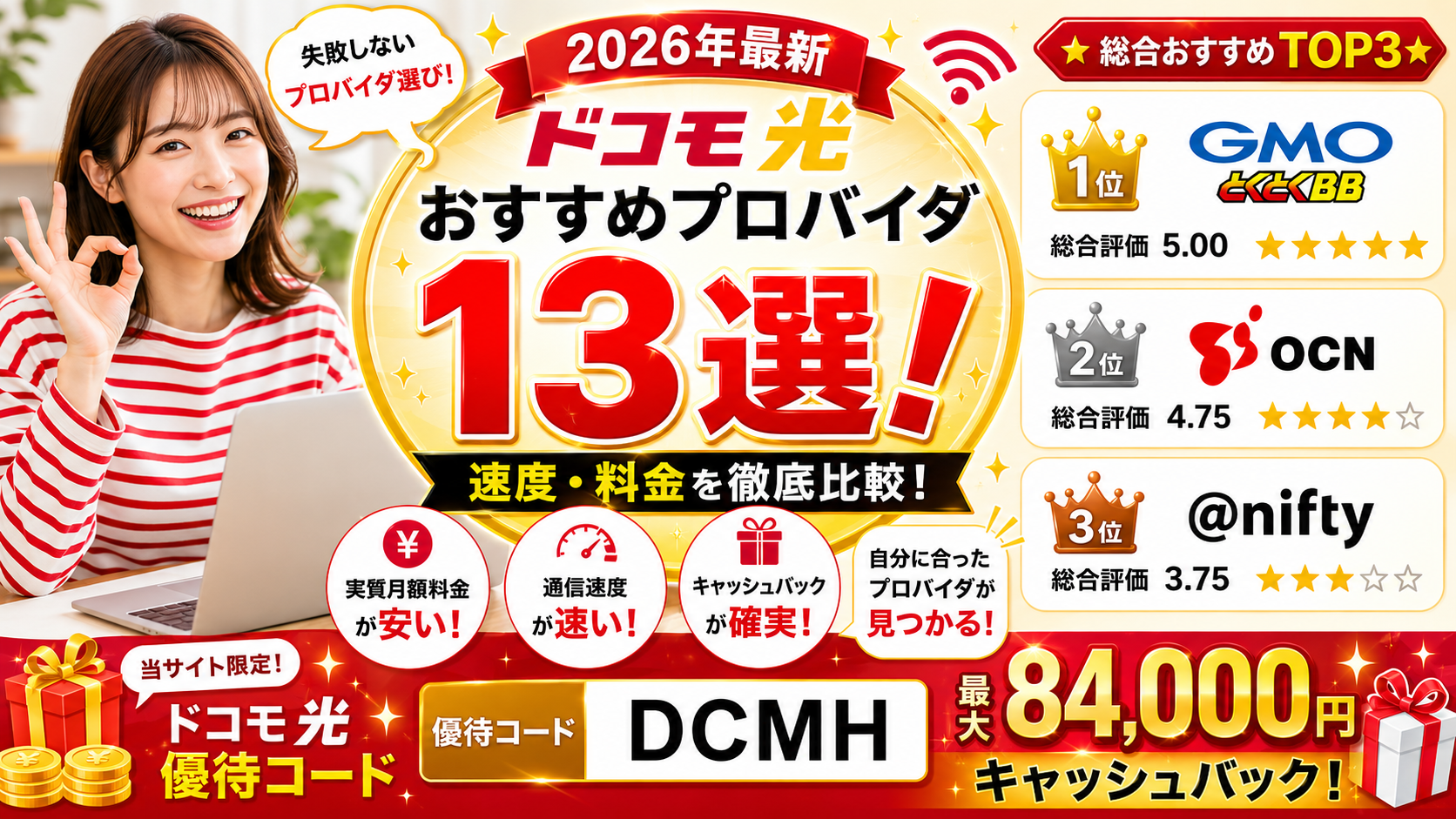 ドコモ光プロバイダアイキャッチ画像