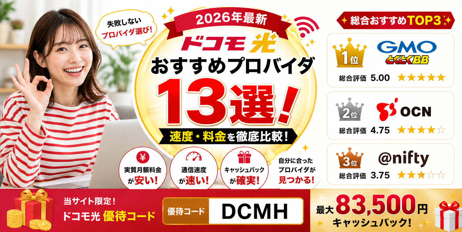 ドコモ光プロバイダアイキャッチ画像
