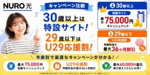NURO光キャッシュバックアイキャッチ画像260708