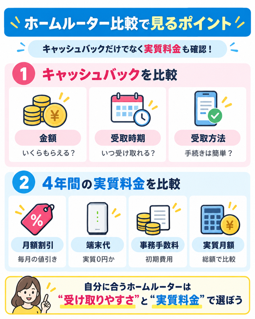 ホームルーターキャンペーン比較図解261002