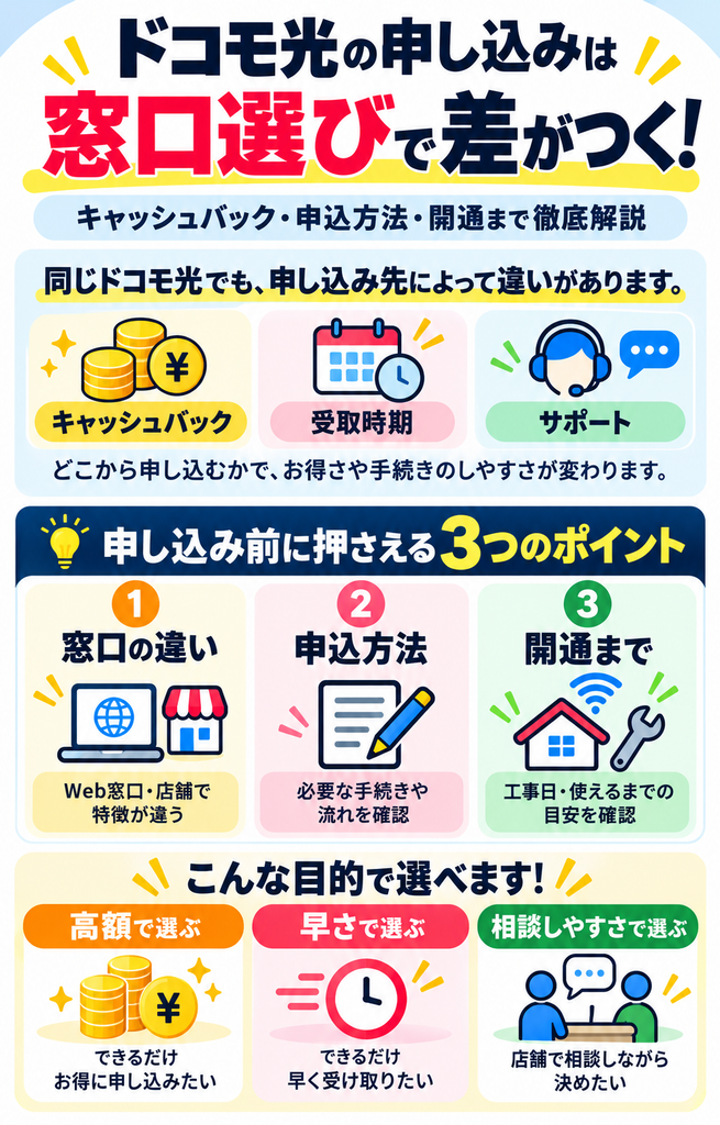 ドコモ光申し込みTOP図解261023
